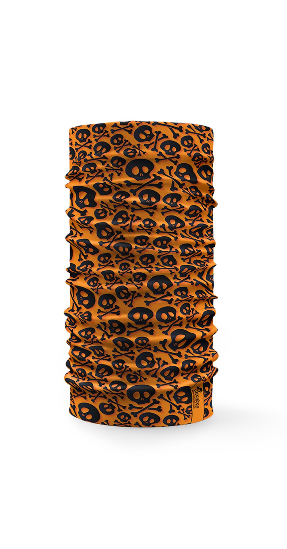 Fascia Per Capelli Halloween Teschio – Bandana Con Fiocco Nero Donna Pirata